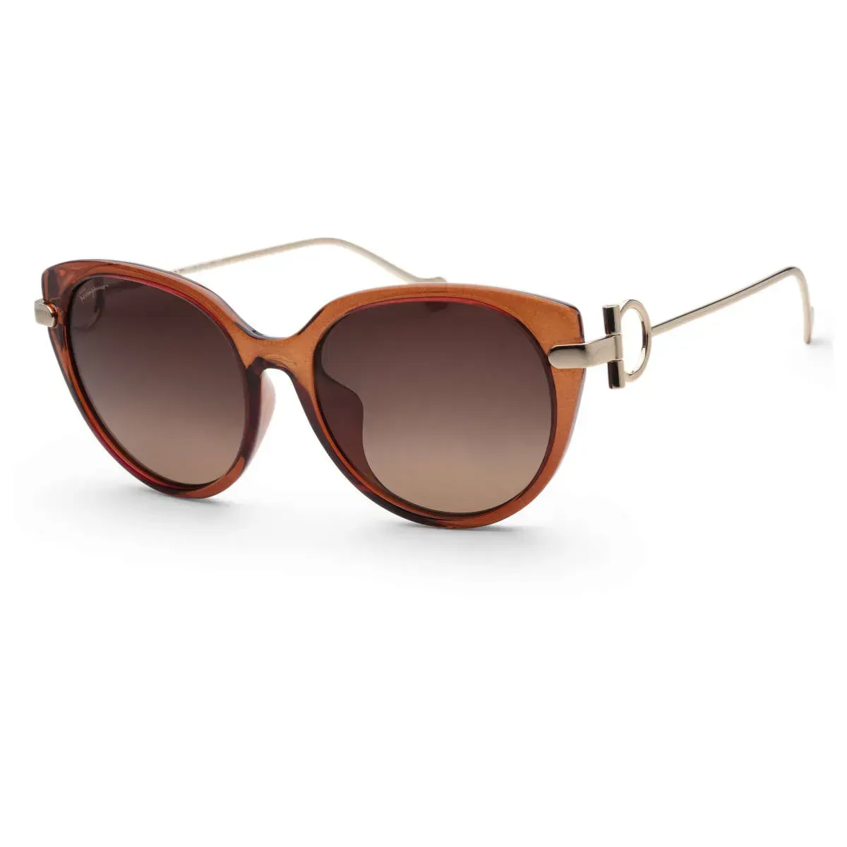 Salvatore Ferragamo SF919SA 210 Sunglasses Brown 55mm Women