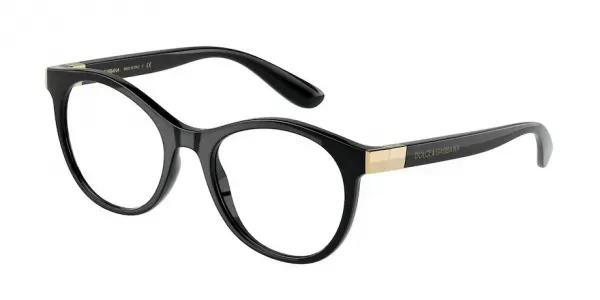 Dolce & Gabbana DG5075 Eyeglasses Black 49mm Women