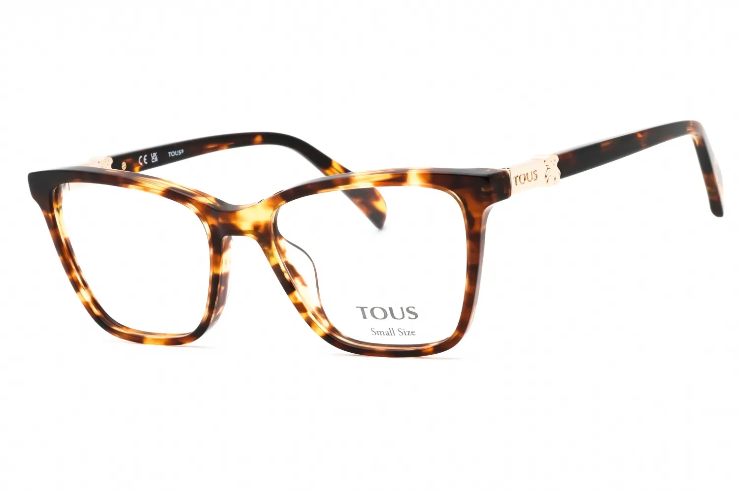 Tous VTOB29L 0743 Eyeglasses Shiny Brown Havana 51mm Women