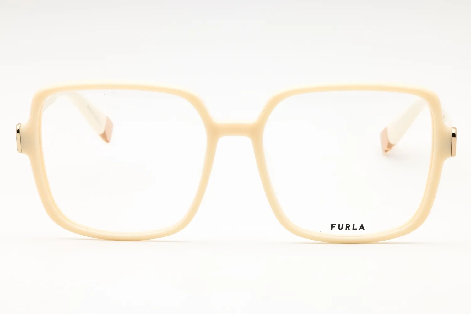 Furla VFU632 0702 Eyeglasses Shiny Ivory 55mm Women 2