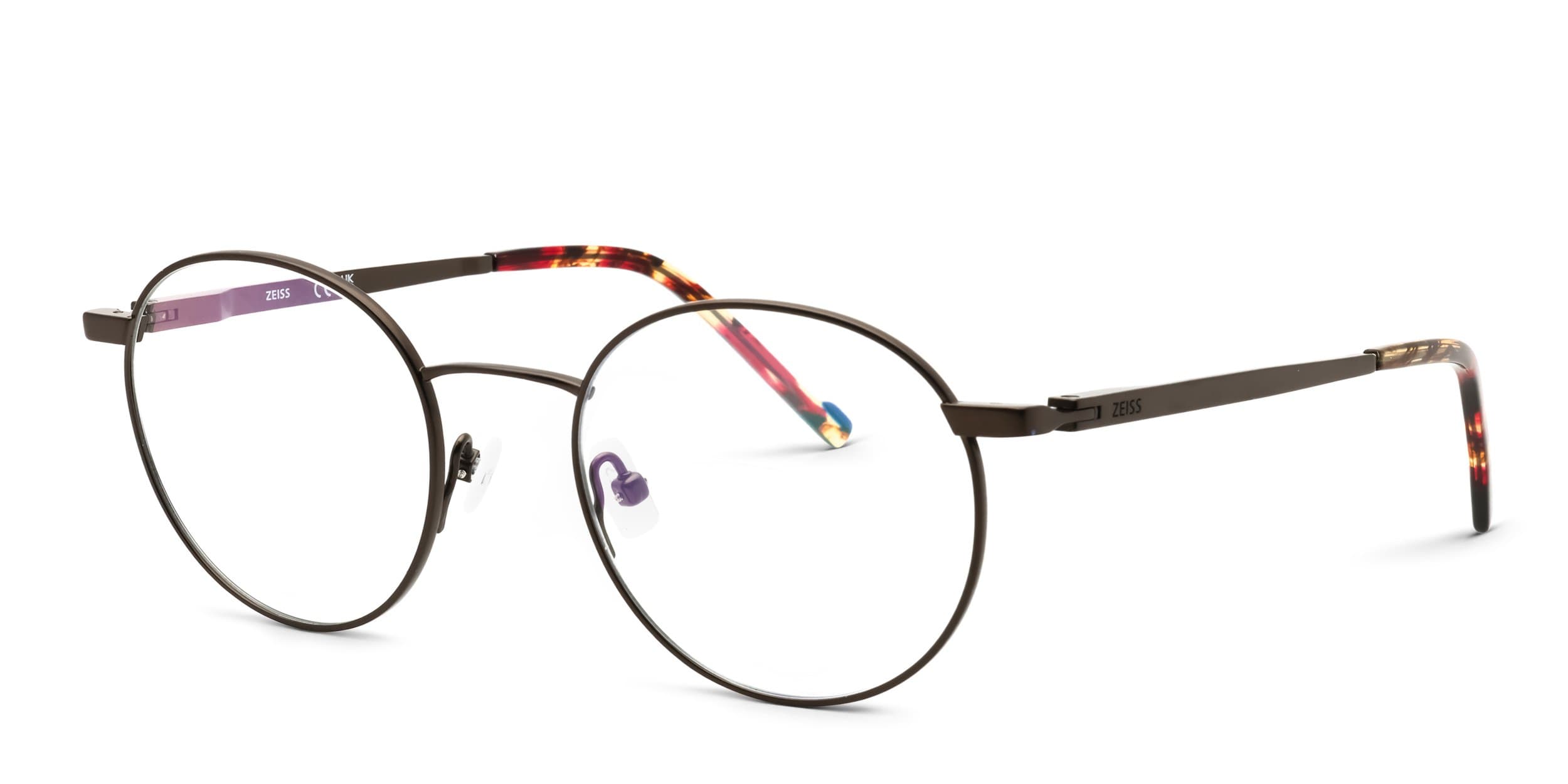 Zeiss ZS23141 203 Eyeglasses Satin Brown 49mm Men