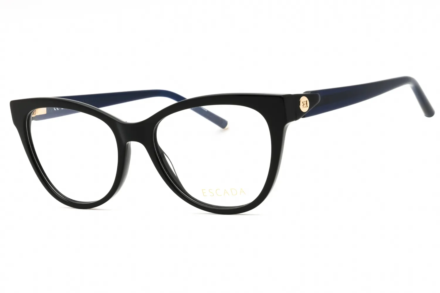Escada VESE03 0700 Eyeglasses Shiny Black 54mm Women