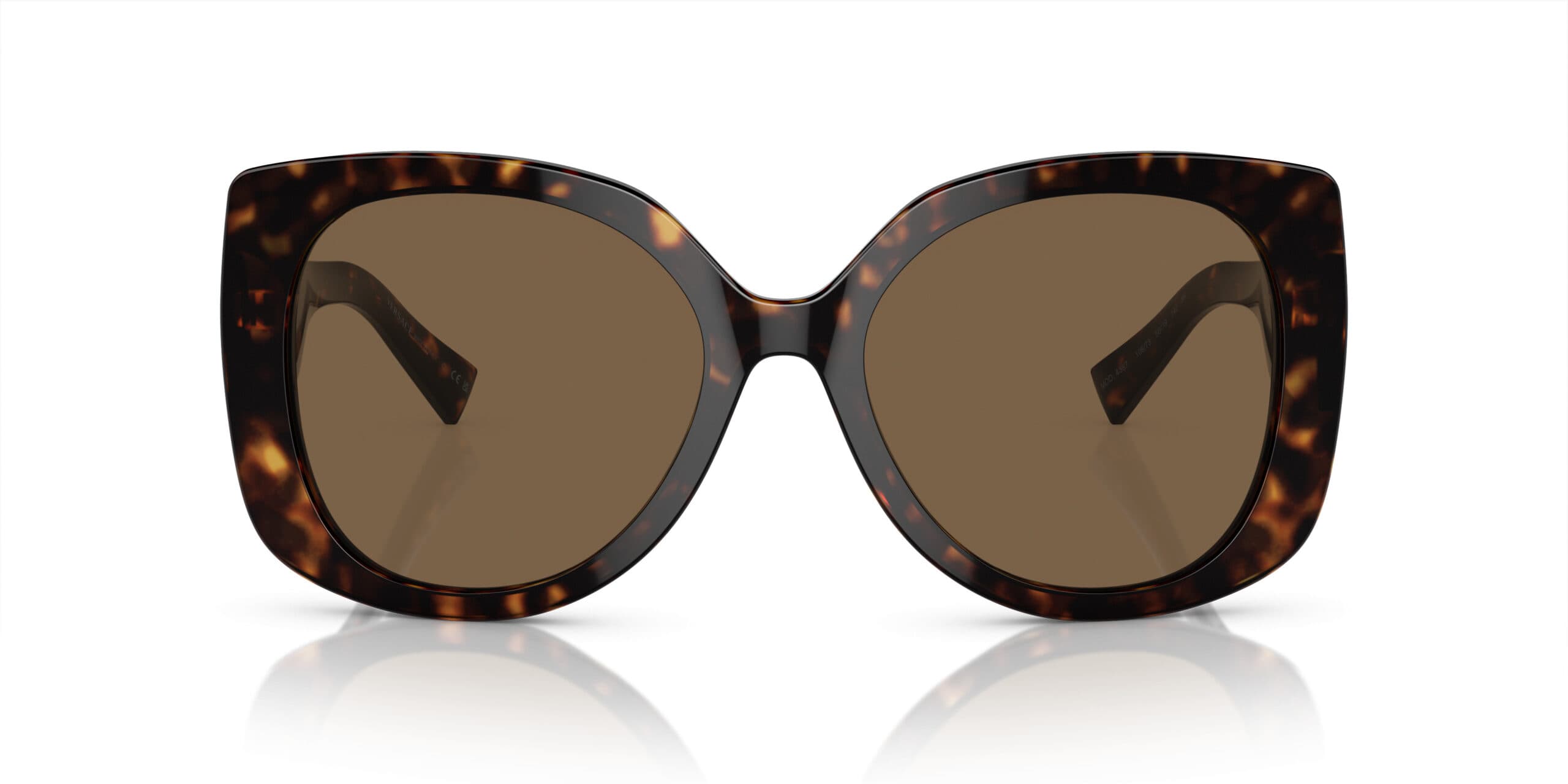 Versace 0VE4387 108/73 Sunglasses Havana 56mm Women 4