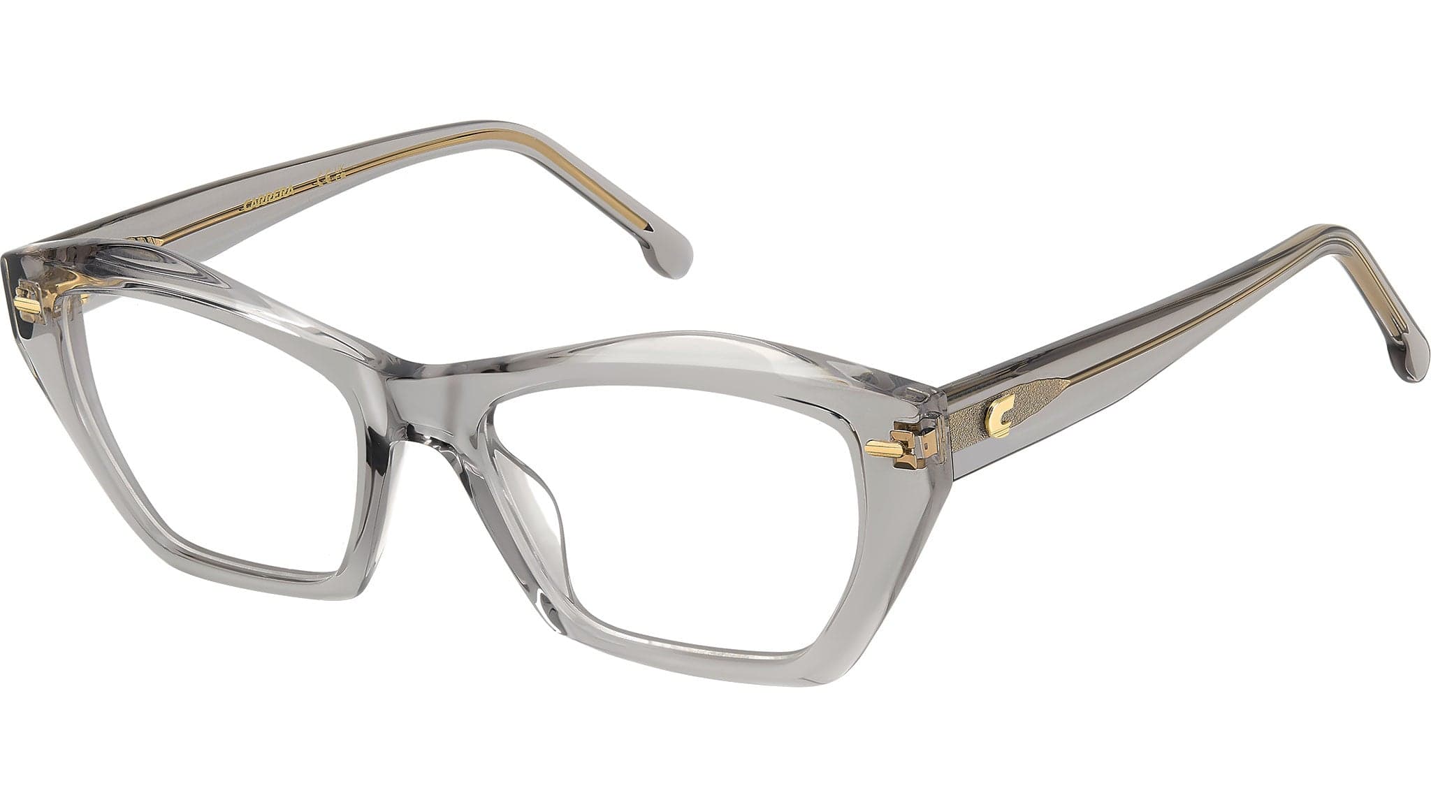Carrera CARRERA 3053 0KB7 00 Eyeglasses Transparent Grey 53mm Women