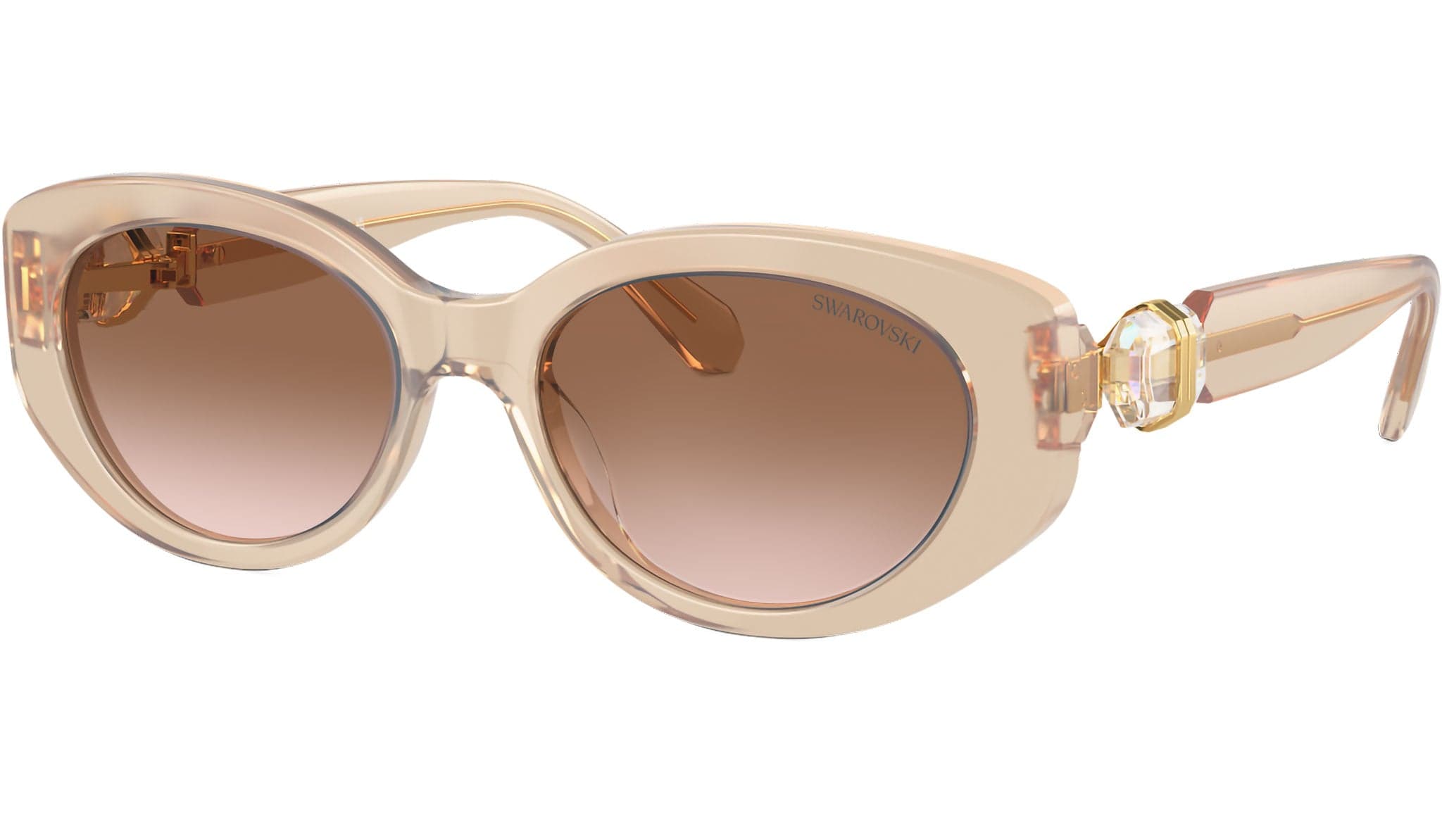Swarovski SK6033 106673 Sunglasses Beige 145mm Women