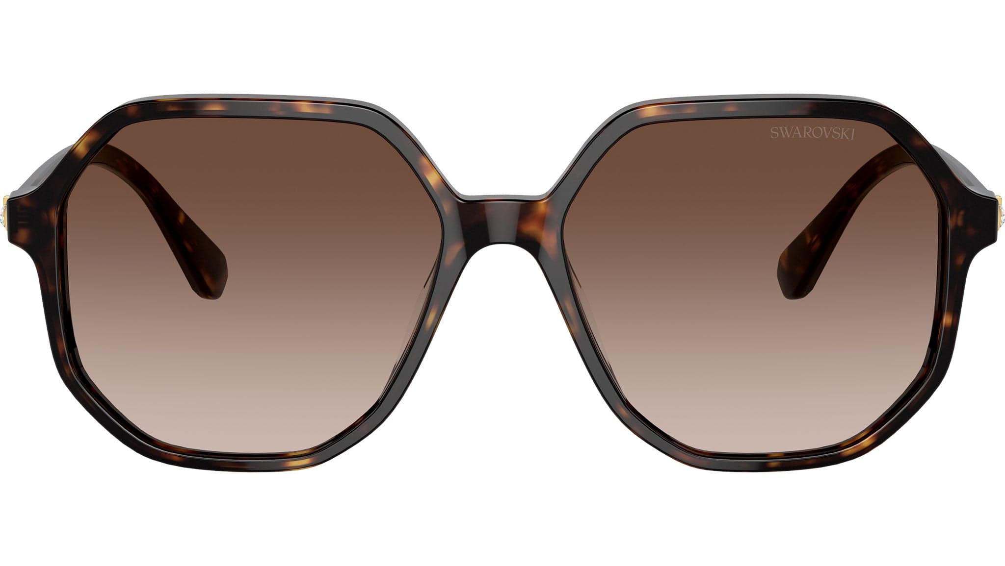 Swarovski SK6003 100213 Sunglasses Tortoise 57mm Women 2