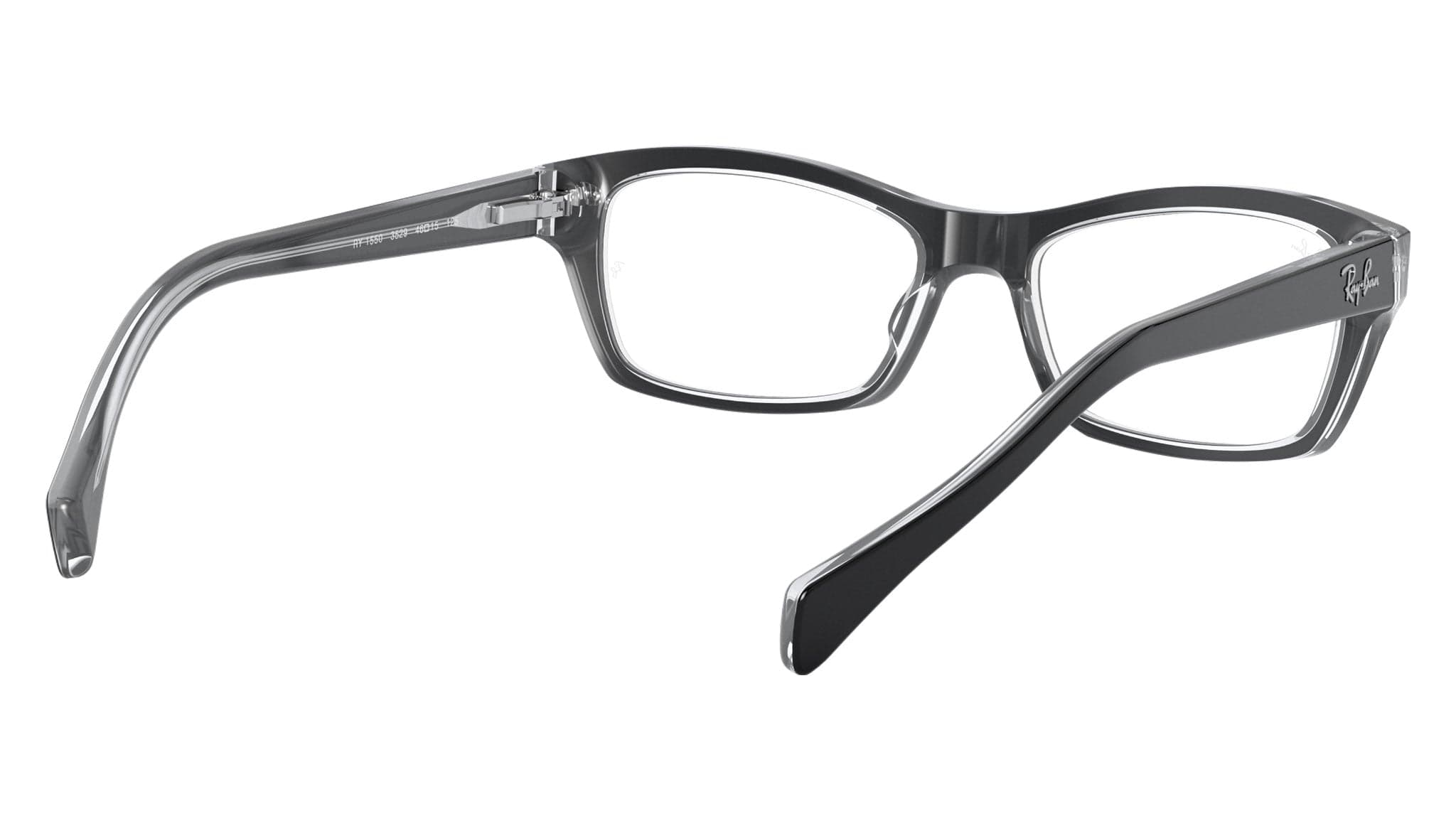 Ray-Ban RB1550 3529 RY1550 Eyeglasses Black 48mm Unisex 5