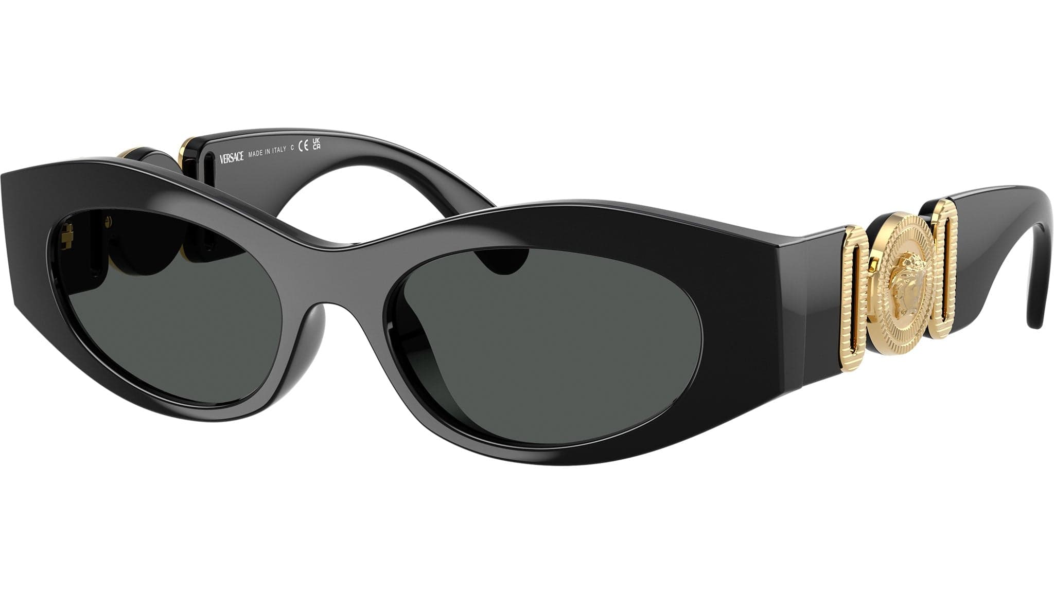 Versace 0VE4480U GB1/87 Sunglasses Black 51mm Unisex