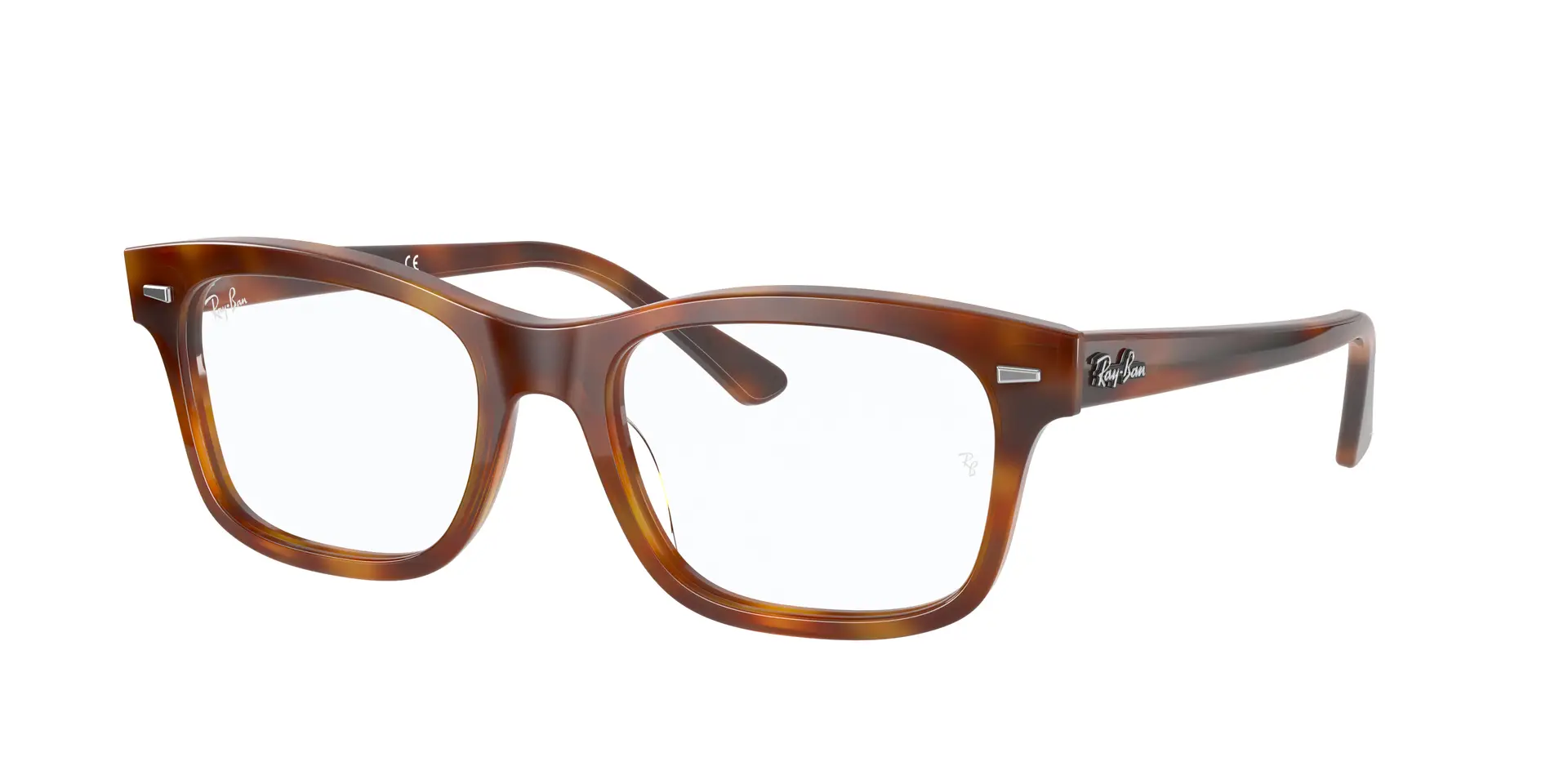 Ray-Ban RB5383 5944 Eyeglasses Brown 54mm Unisex