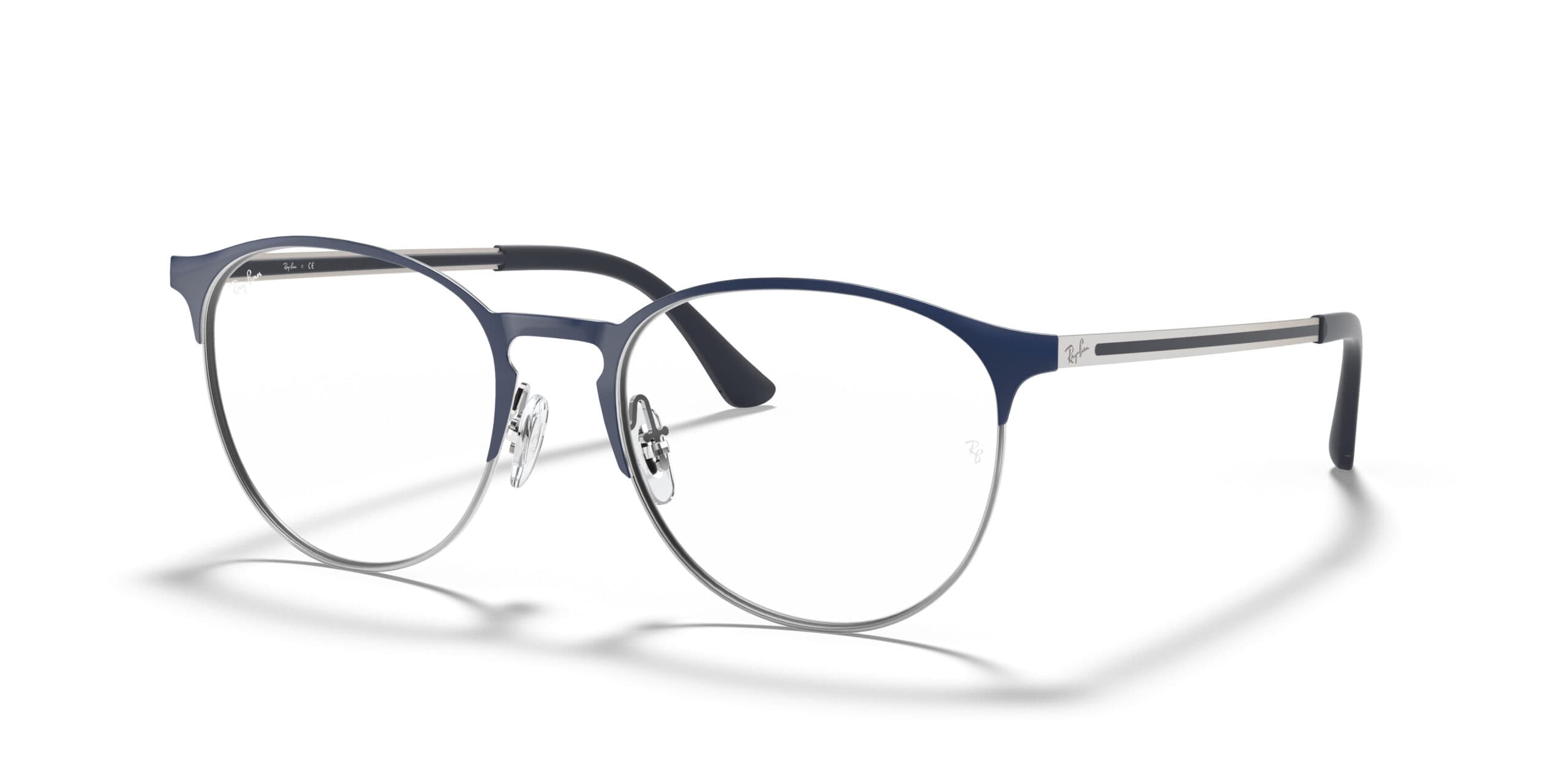 Ray-Ban B6375 2981 Eyeglasses Blue On Gunmetal 53mm Men