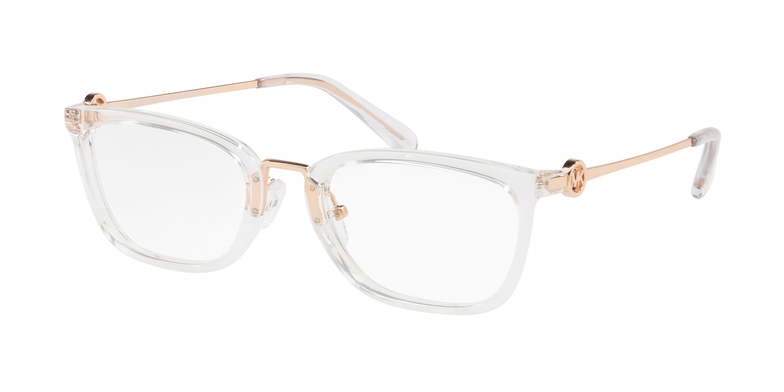 Michael Kors MK4054 Captiva 3105 Eyeglasses Clear 52mm Women