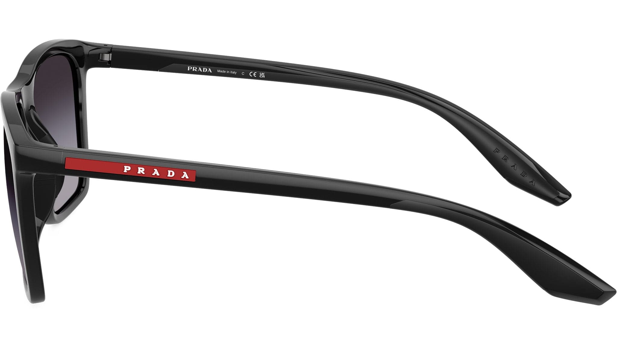 Prada Sport 0PS B08S 1AB09U Sunglasses Black 56mm Men 3