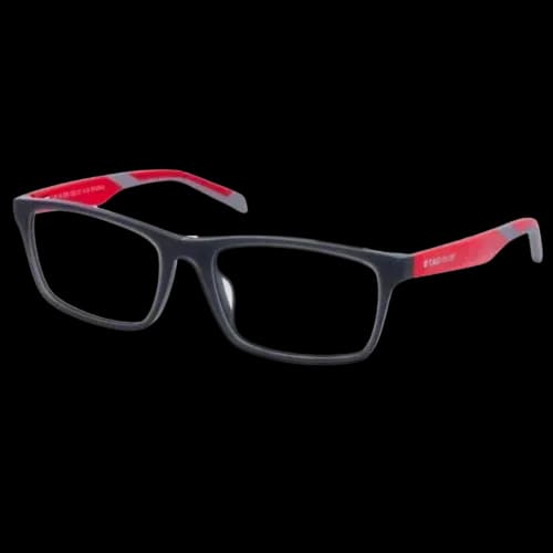 Tag Heuer TH552 004 Eyeglasses Grey Red 57mm Unisex