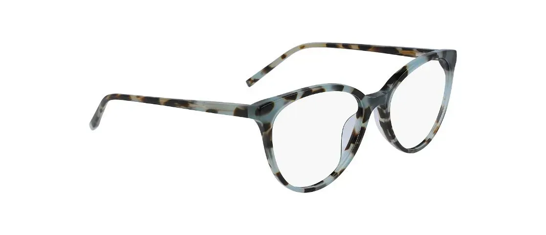 DKNY DK5003 320 Eyeglasses Teal Tortoise 53mm Women