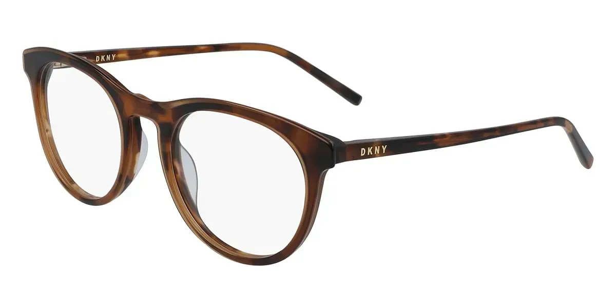 DKNY DK5023 208 Eyeglasses Camel Tortoise 50mm Women