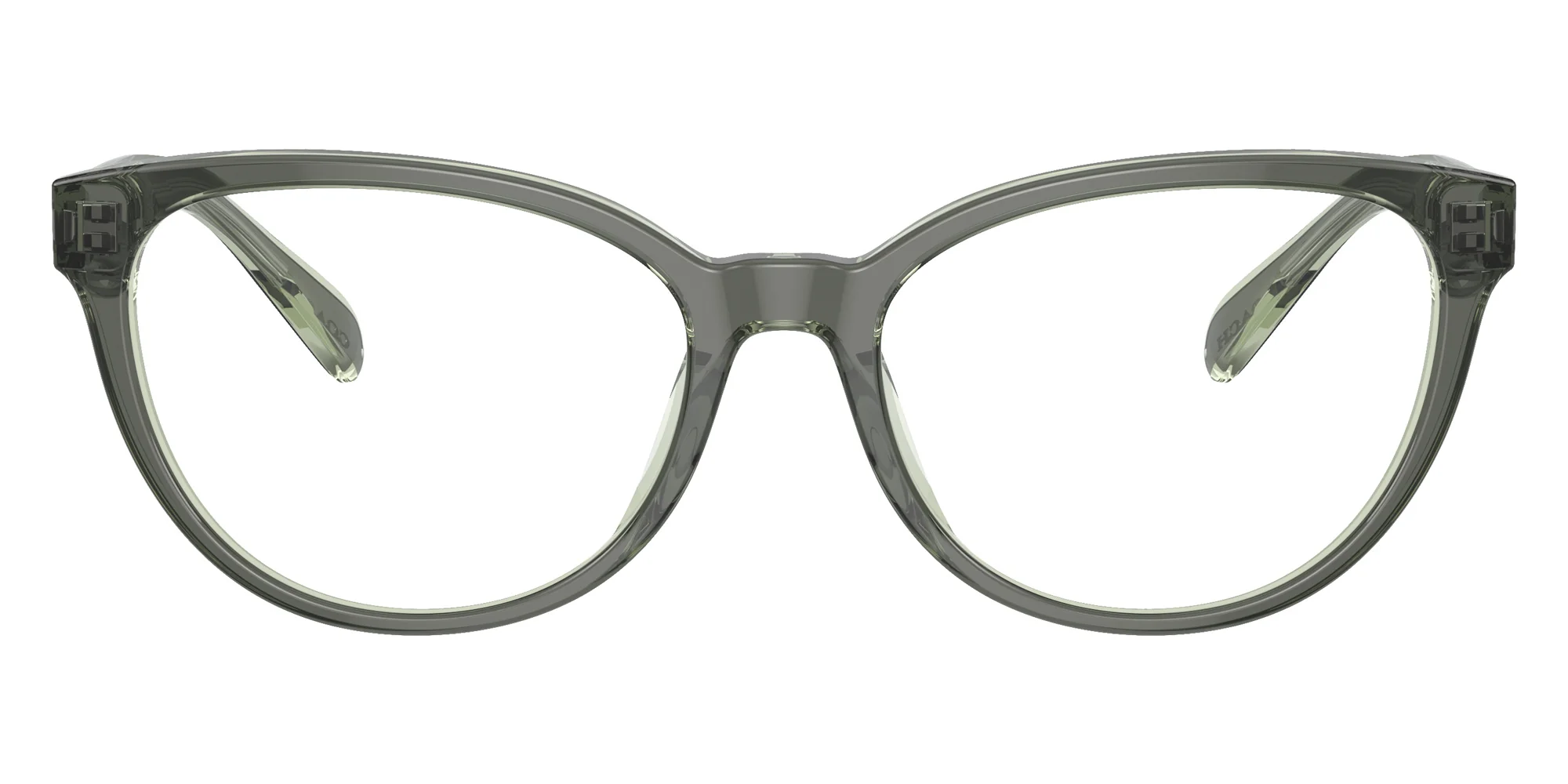 Coach 0HC6210U 5746 Eyeglasses Transparent Green 55mm Women 2