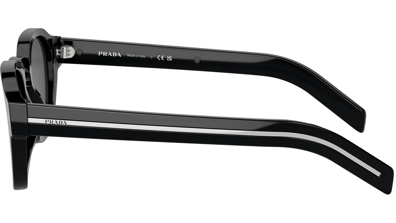 Prada SPRA16 16K731 Sunglasses Black 52mm Unisex 3