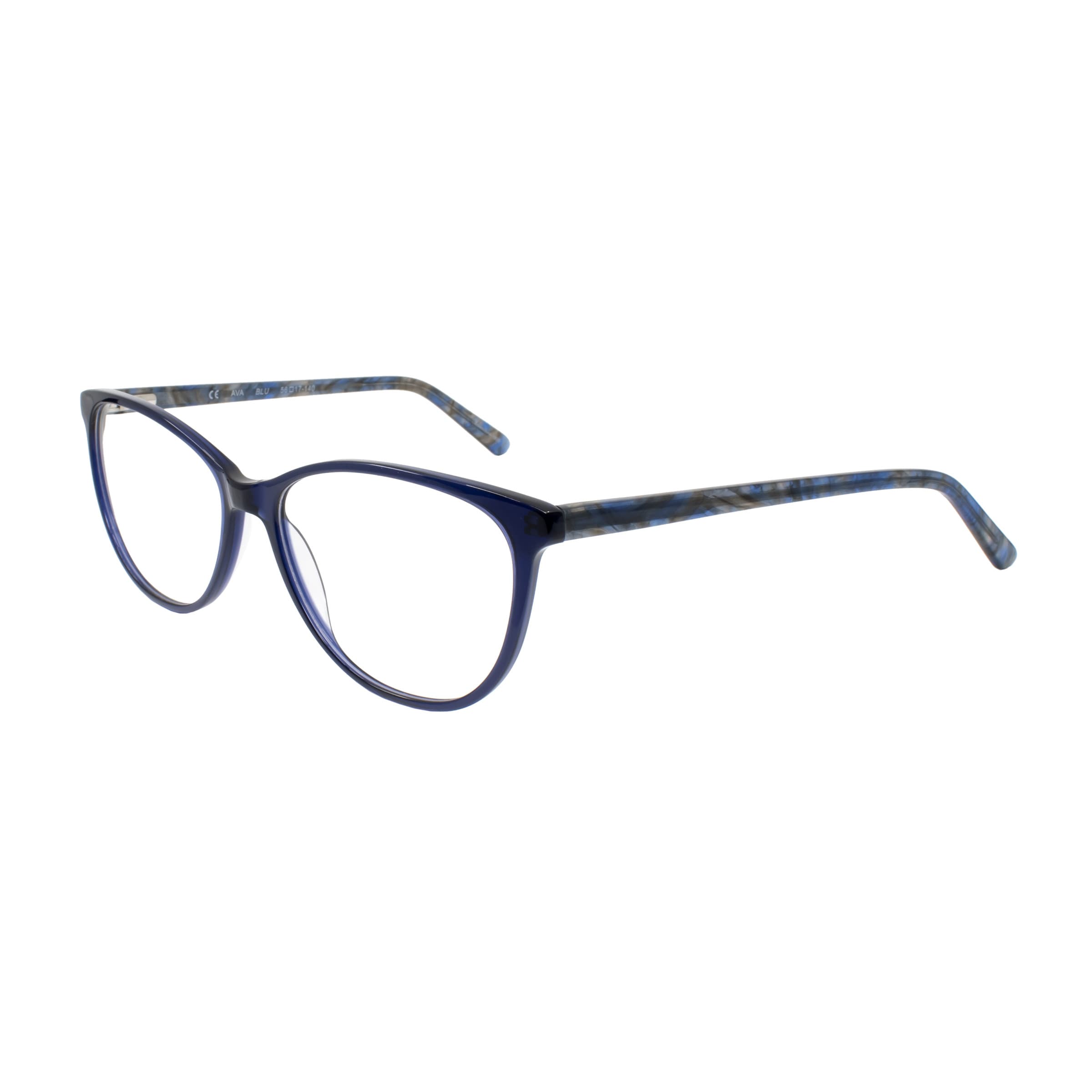 Bloom Optics AVA BLU Eyeglasses Blue 56mm Women 2