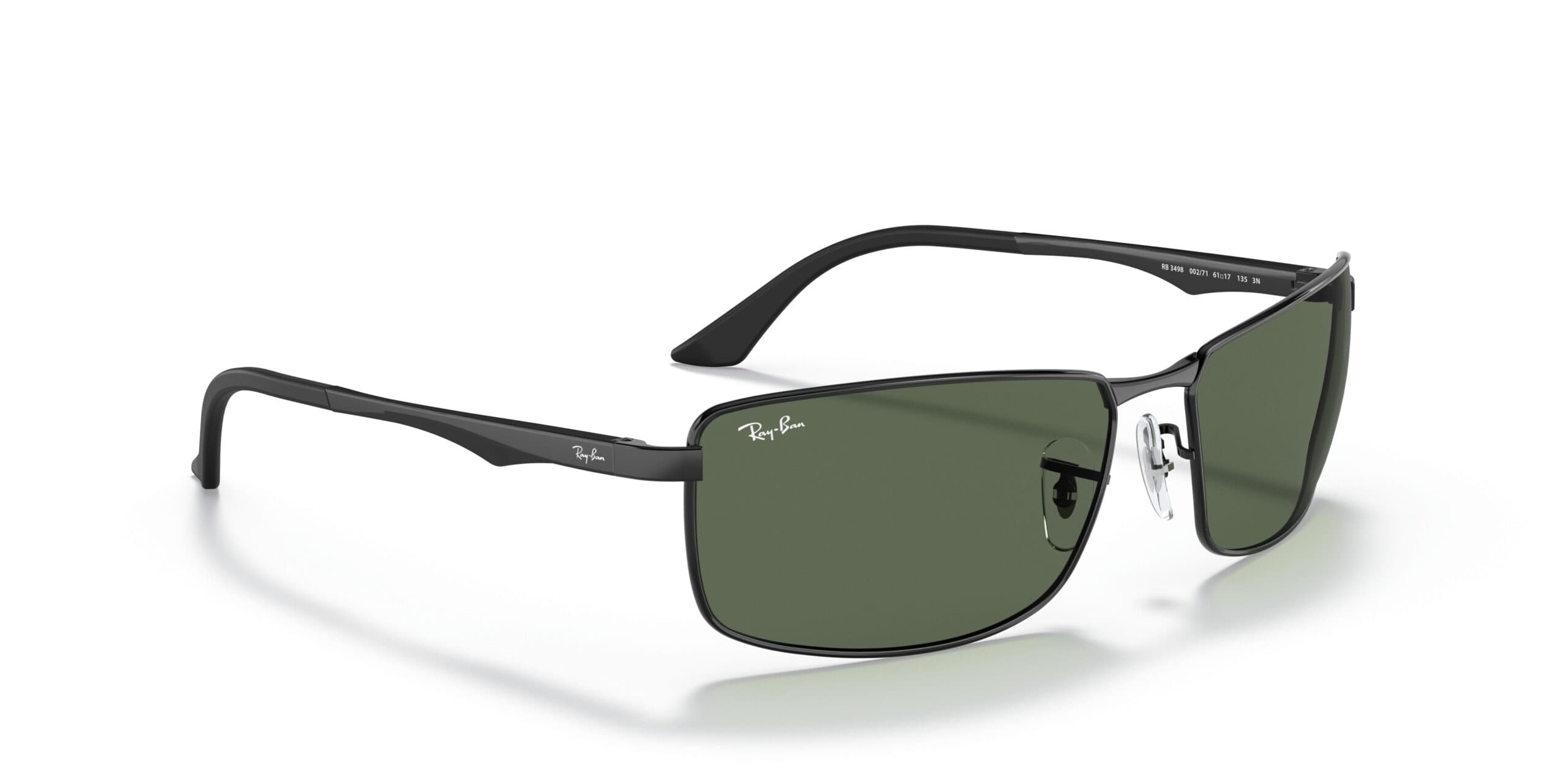 Ray-Ban RB3498 002/71 Sunglasses Black 135mm Men 4