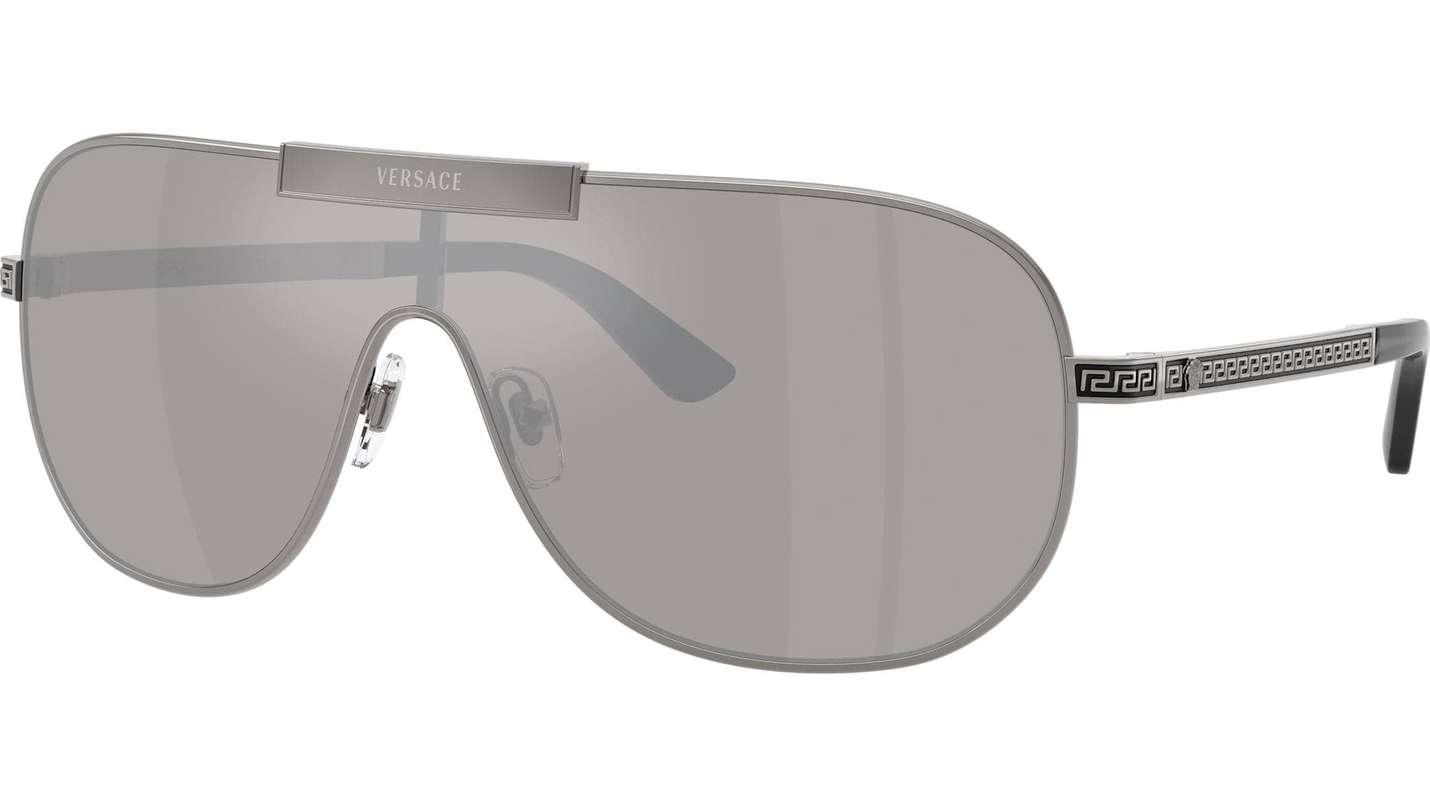 Versace 0VE2293 10016G Sunglasses Polished Gunmetal 14mm Men