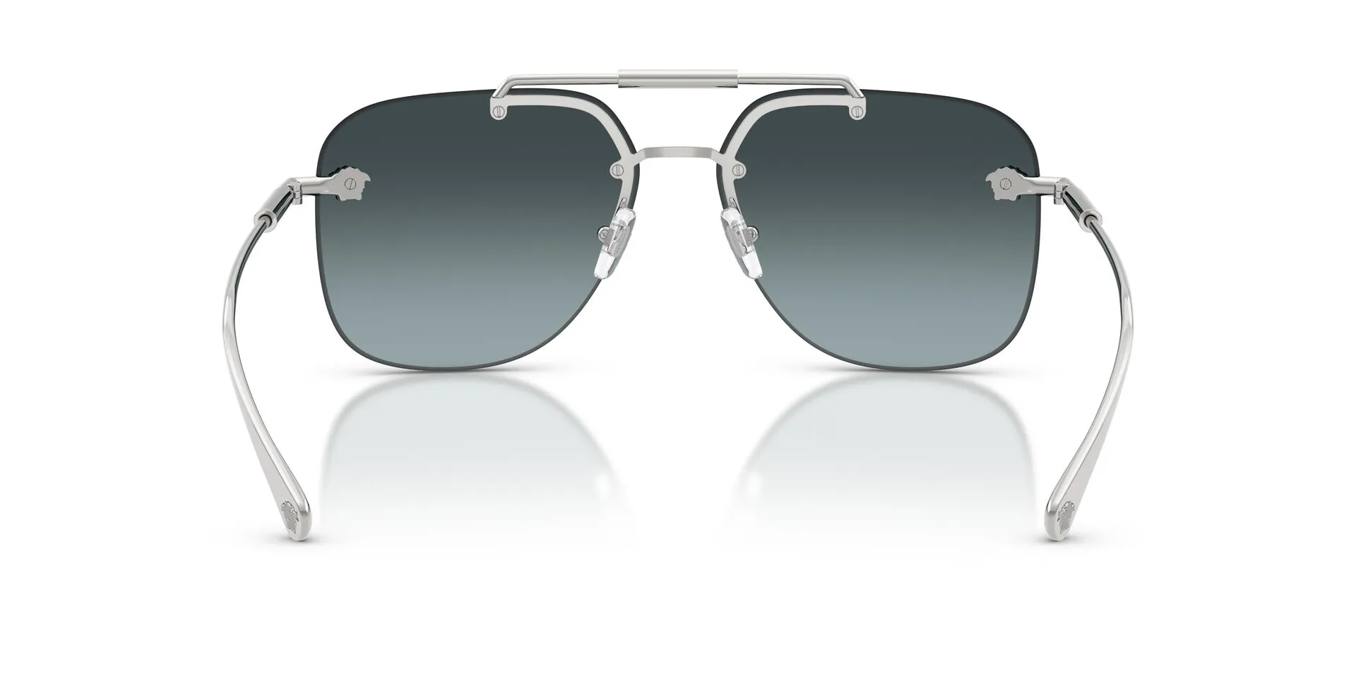 Versace 0VE2296 1000V1 Sunglasses Silver 60mm Unisex 3