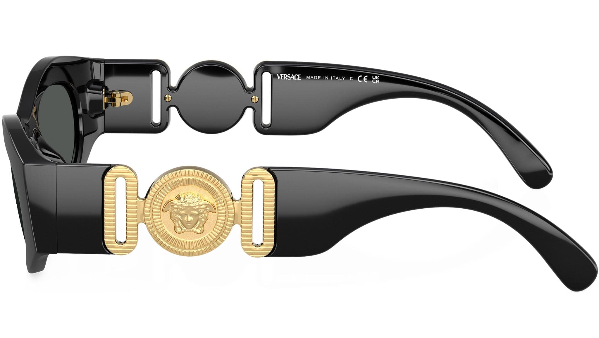Versace 0VE4480U GB1/87 Sunglasses Black 51mm Unisex 3