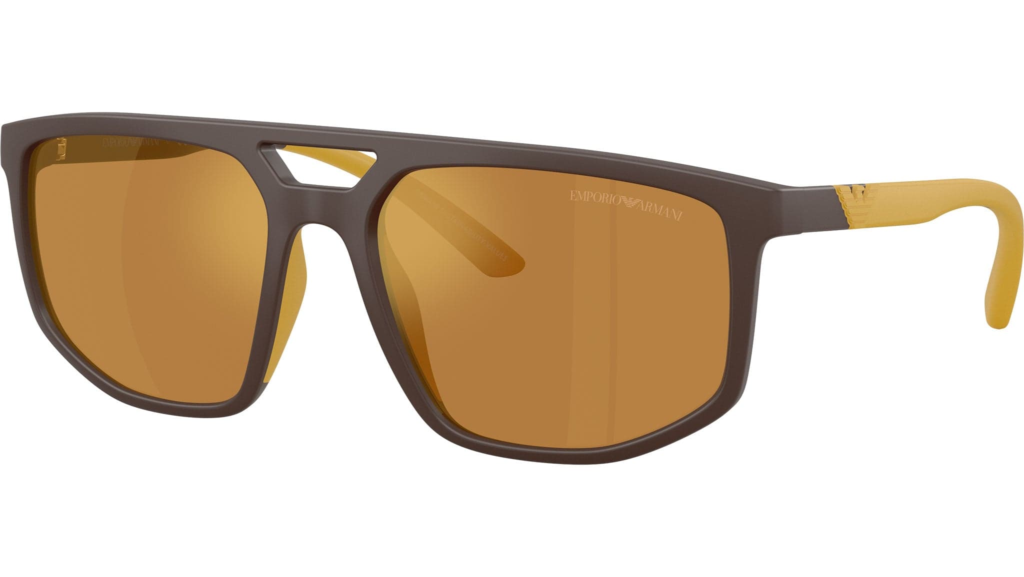Emporio Armani 0EA4248U 62586H Sunglasses Matte Brown 58mm Men