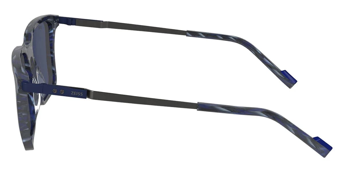 Zeiss ZS23716S 420 Sunglasses Textured Blue 55mm Men 3