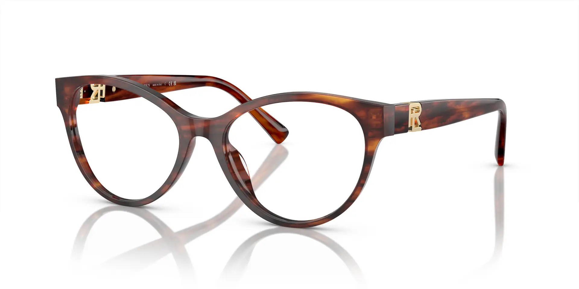 Ralph Lauren 0RL6238U 5007 Eyeglasses Striped Havana 54mm Women