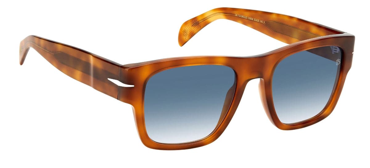 David Beckham DB 7000/S BOLD 0C9B 08 Sunglasses Havana Honey 3