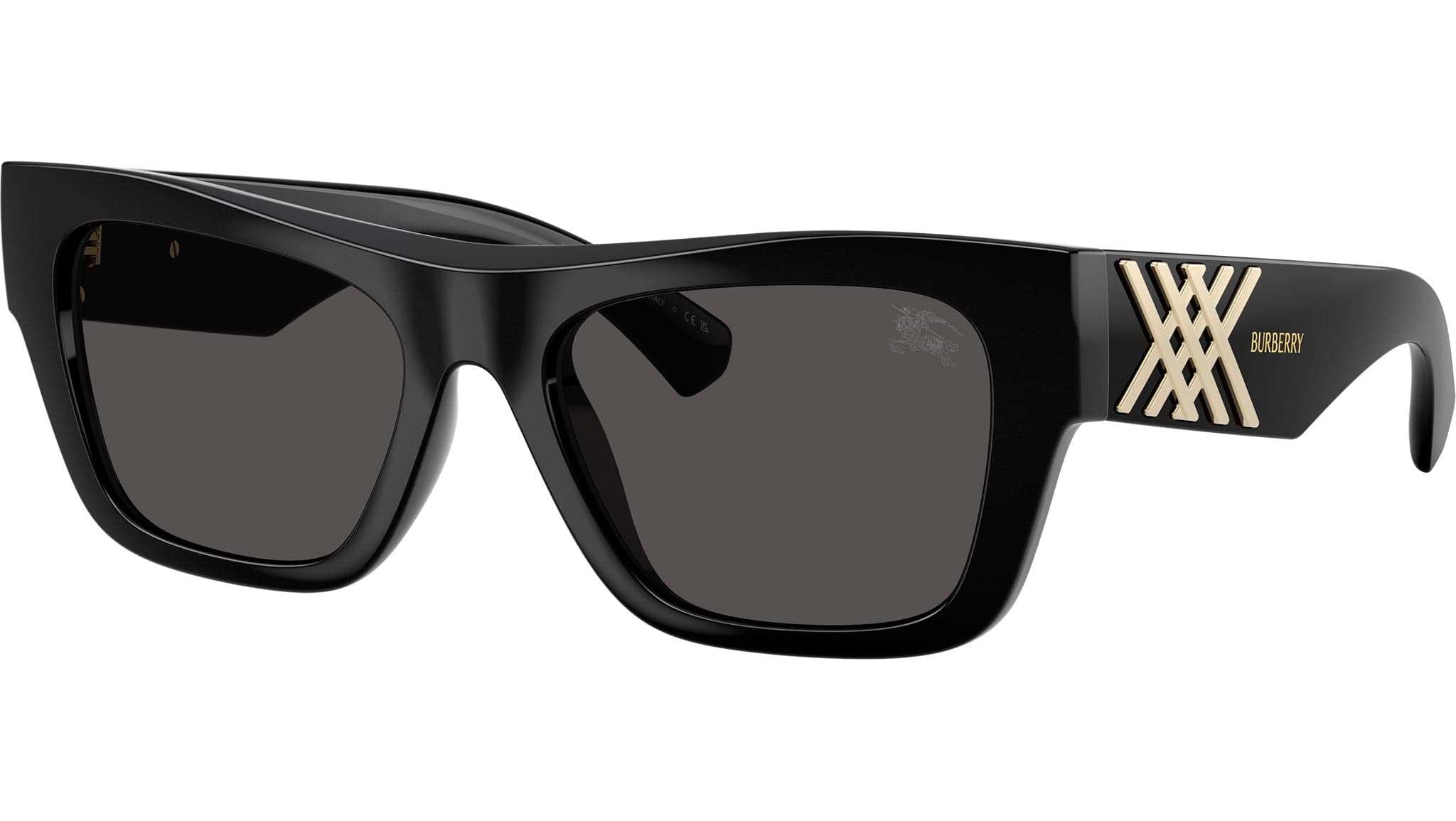 Burberry BE4490U 300187 Sunglasses Black 53mm Women