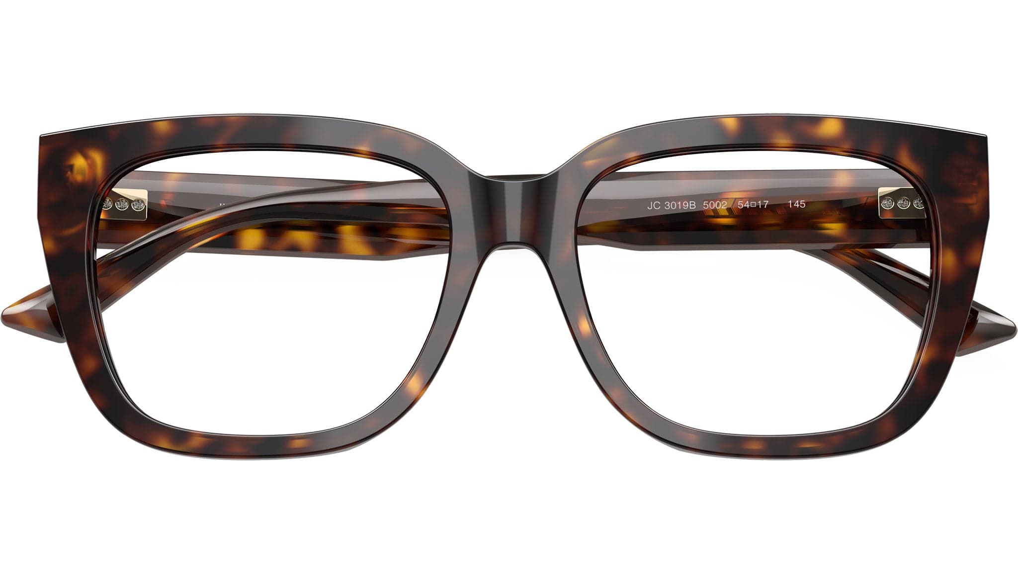 Jimmy Choo 0JC3019B 5002 Eyeglasses Havana 54mm Women 5