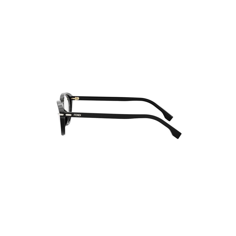 Fendi FE50126I 001 Eyeglasses Shiny Black 53mm Women 3