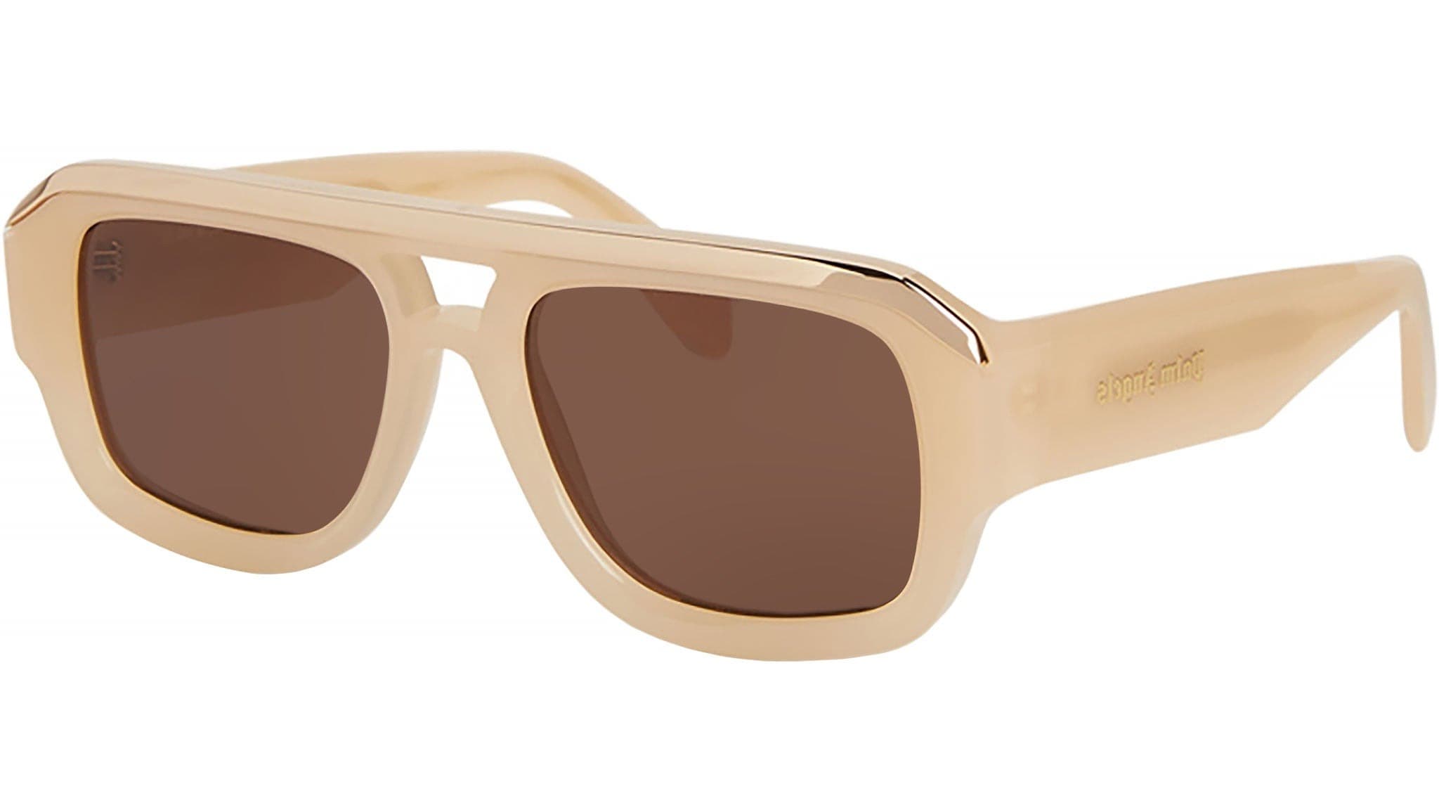 Palm Angels STOCKTON 1764 Sunglasses Sand 54mm Unisex