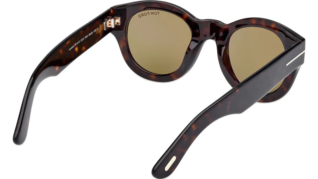 Tom Ford FT1212 52N Sunglasses Dark Havana 48mm Unisex 5