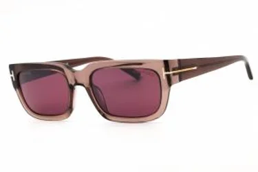 Tom Ford FT1075 45U Sunglasses Shiny Light Brown 54mm
