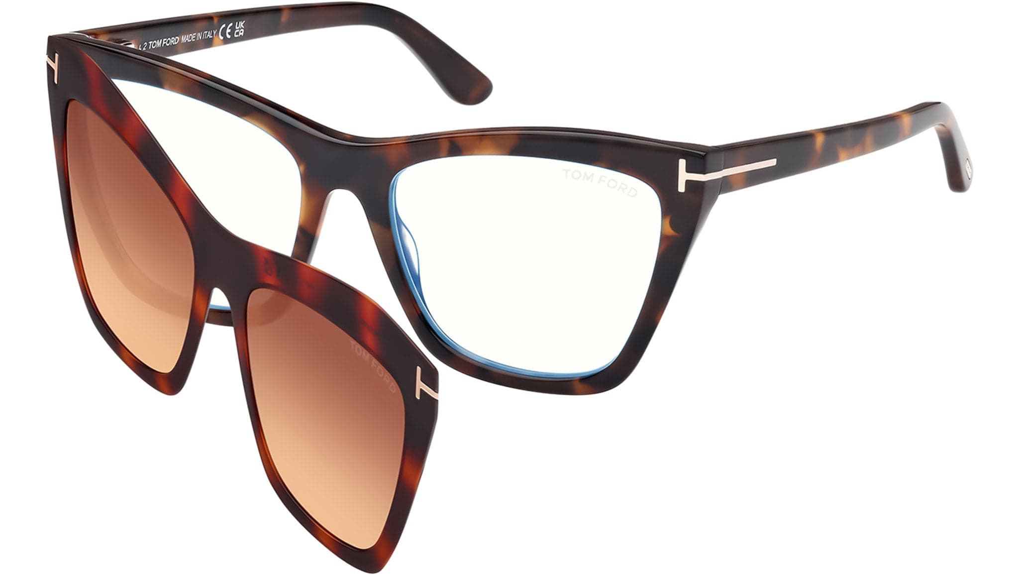 Tom Ford FT5971B 52 Eyeglasses Dark Havana 54mm Women