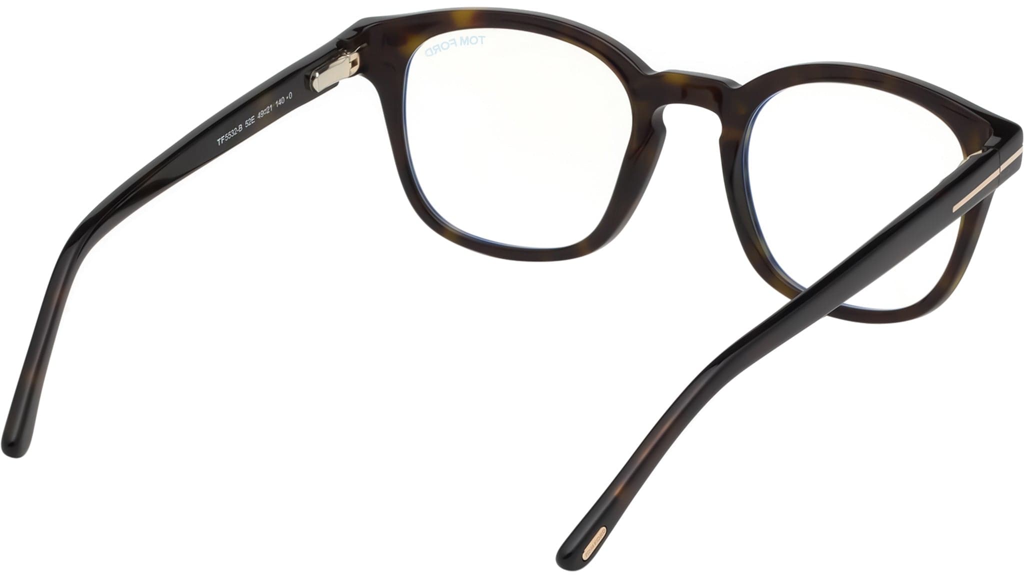 Tom Ford FT5532-B 52E Eyeglasses Havana 49mm Men 5