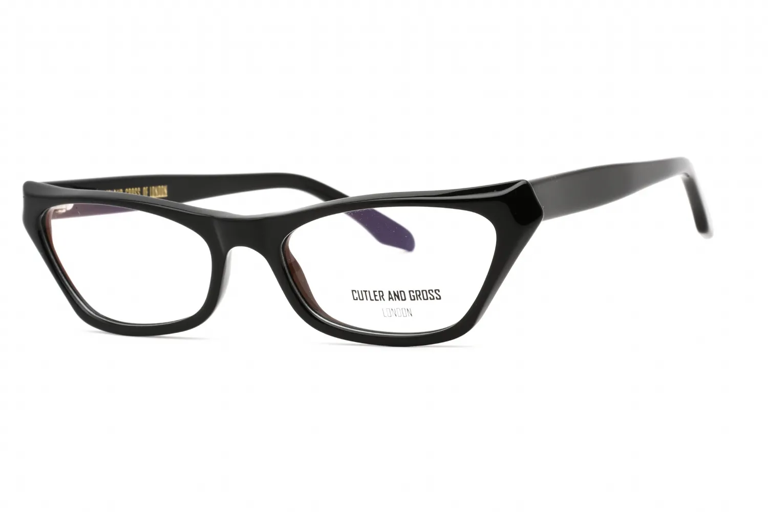 Cutler and Gross CG1329 001 Eyeglasses Black 57mm Women