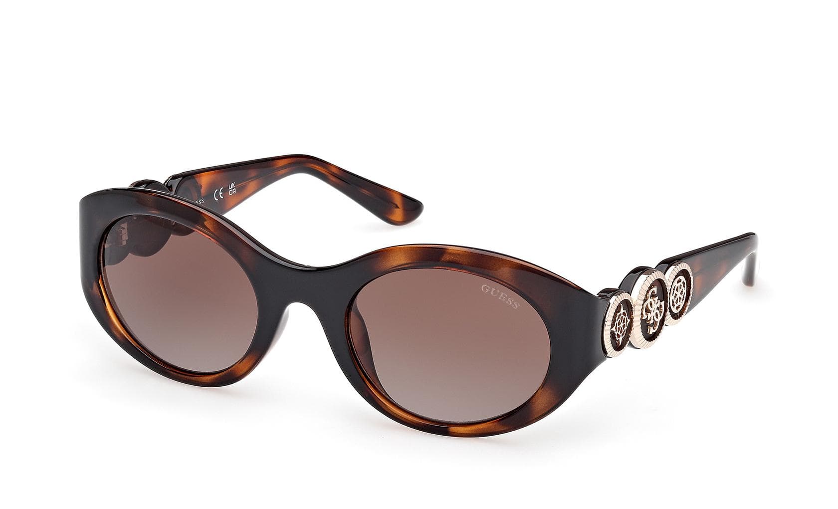 Guess GU00198-H 52F Sunglasses Dark Havana