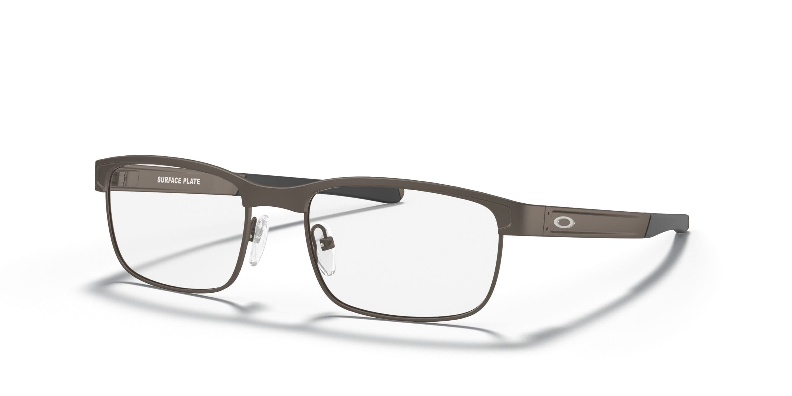 Oakley OX5132-0254 Pewter SURFACE PLATE OX5132 Eyeglasses Brown 54mm Men