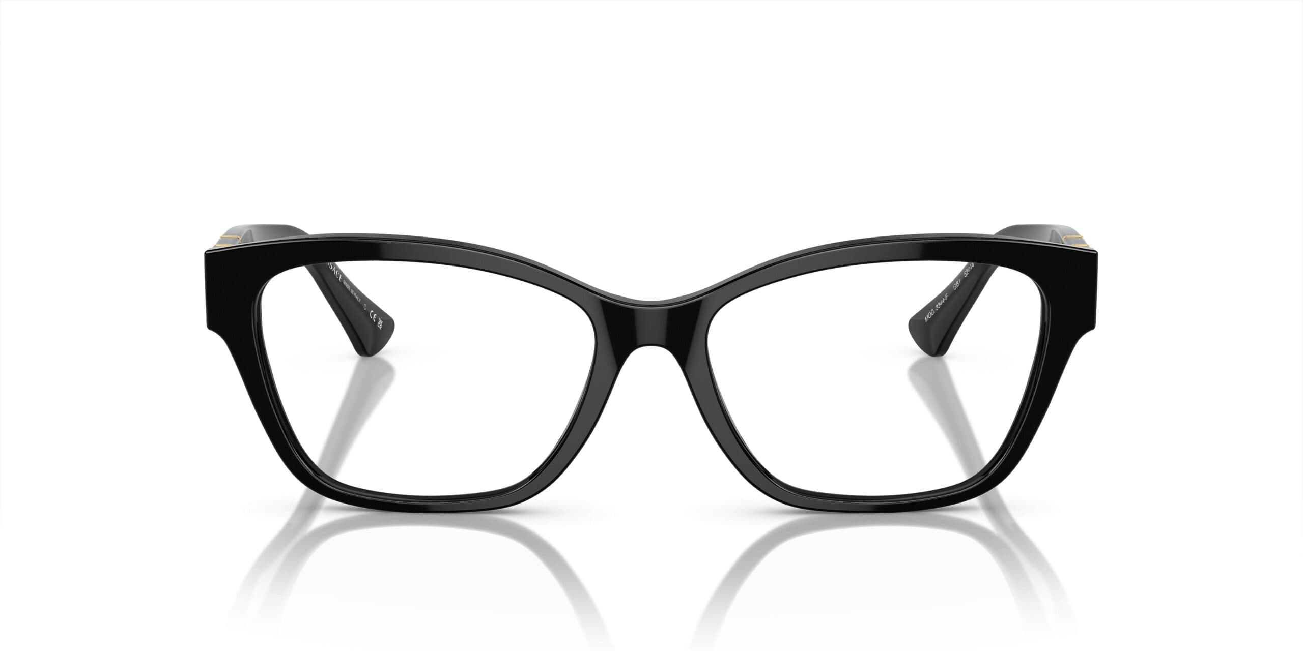 Versace 0VE3344F GB1 Eyeglasses Black 54mm Women 2