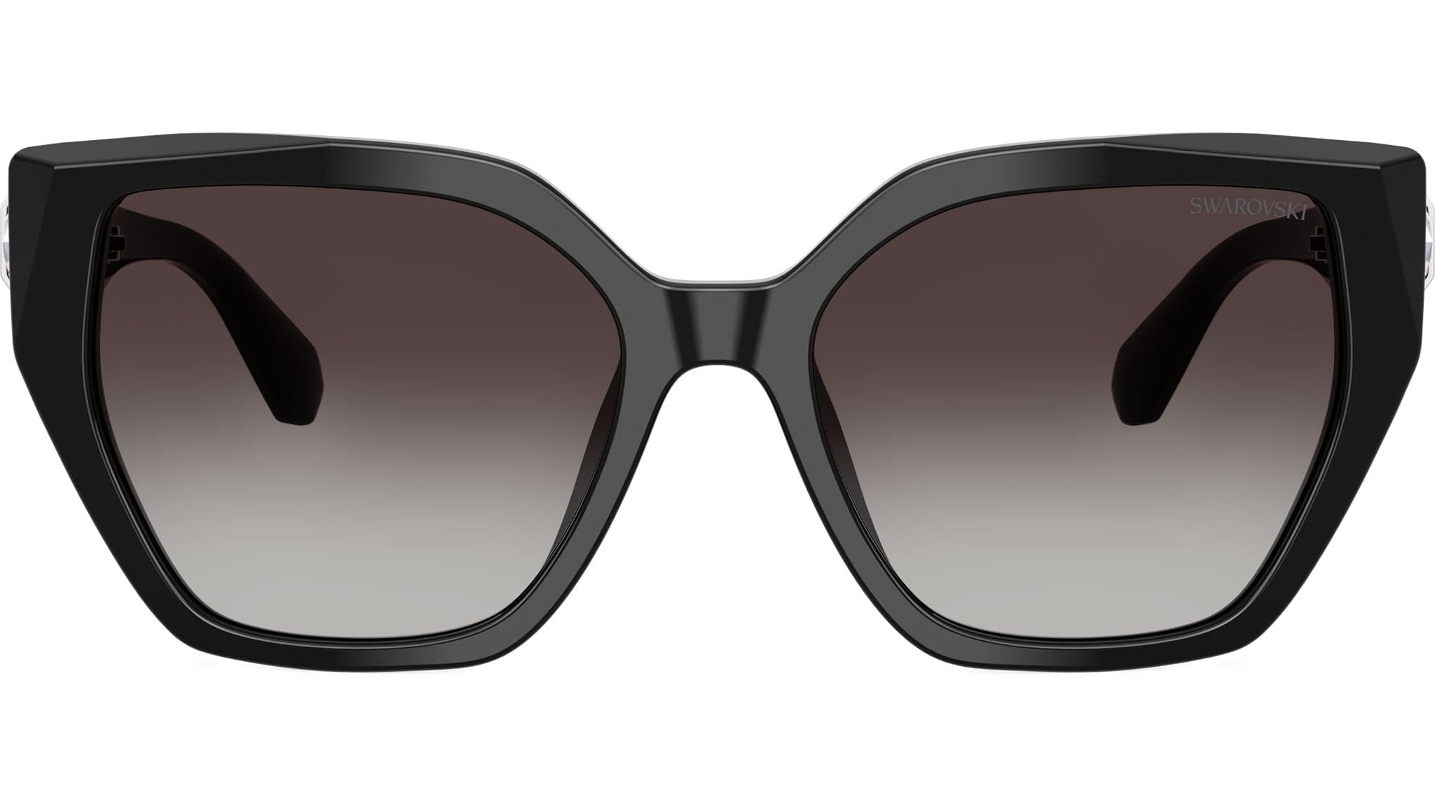 Swarovski 0SK6044U 10018G Sunglasses Black 56mm Women 2