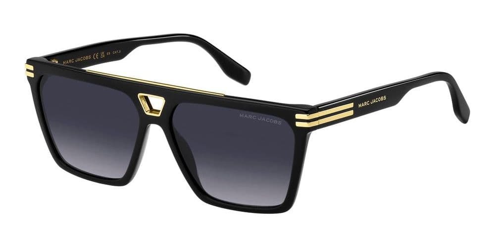Marc Jacobs MARC 717/S 0807 9O Sunglasses Black 58mm Men
