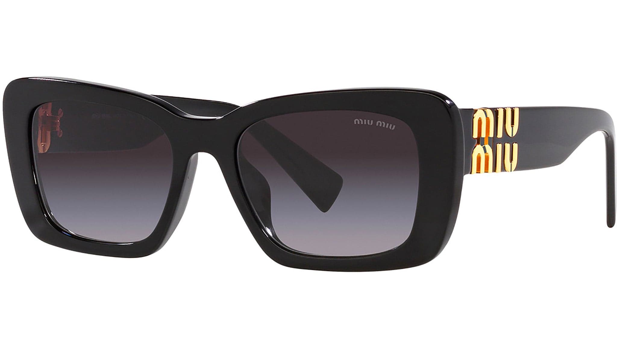 Miu Miu 0MU 07YS 1AB5D1 Sunglasses Black 53mm Women