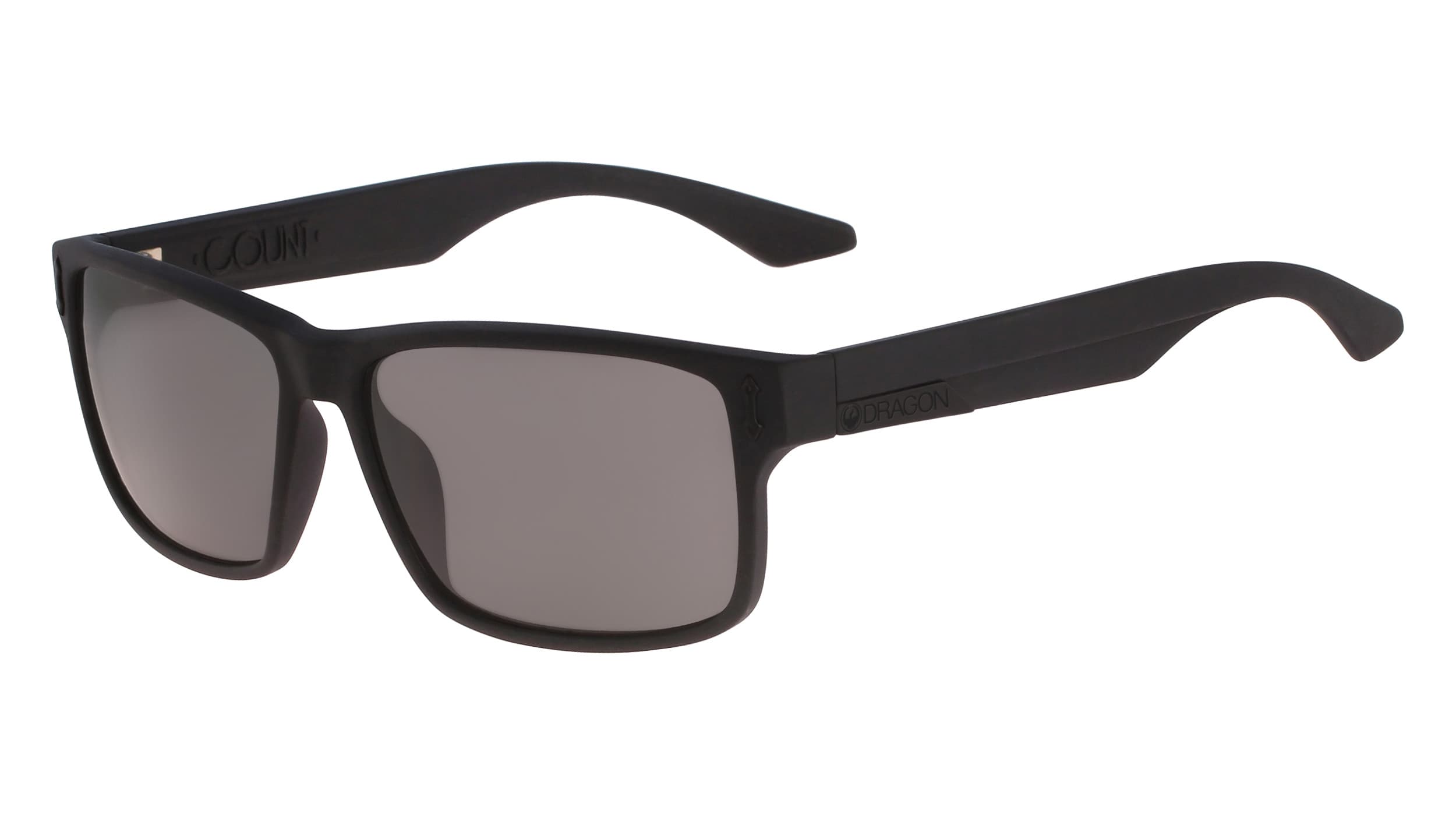 Dragon DR Count LL 002 Sunglasses Matte Black 58mm Men