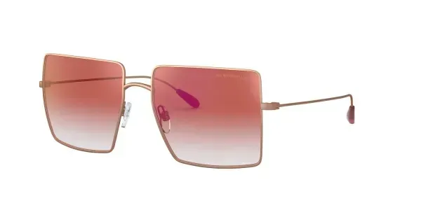 Emporio Armani EA2101 3004V0 Sunglasses Matte Rose Gold 56mm Women 2