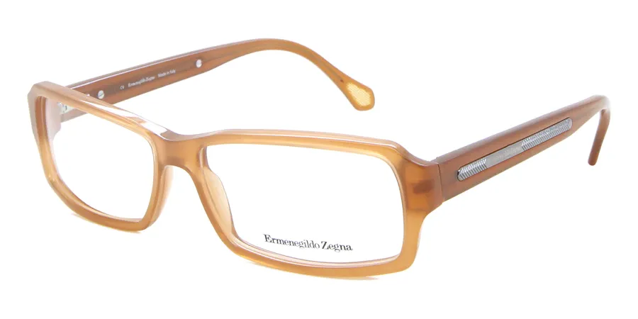 Ermenegildo Zegna VZ3556 OT91 Eyeglasses Brown 56mm Men