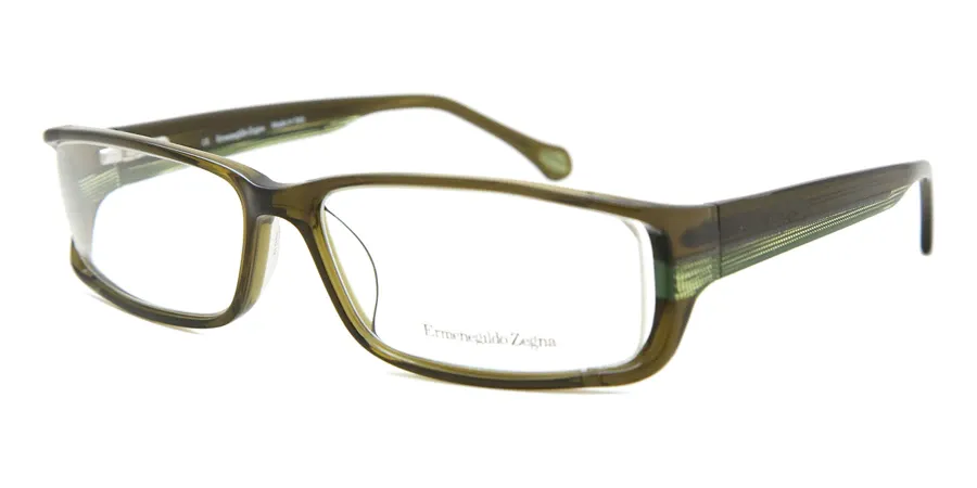 Ermenegildo Zegna VZ3560M 0912 Eyeglasses Green 57mm Men