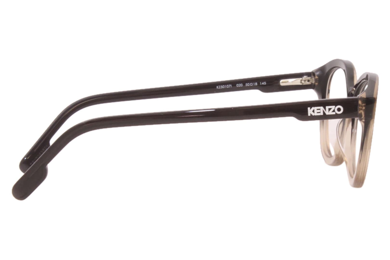 Kenzo KZ50107I 020 Eyeglasses Transparent Grey 50mm Women 3